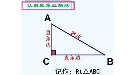 對斜鄰|直角三角形